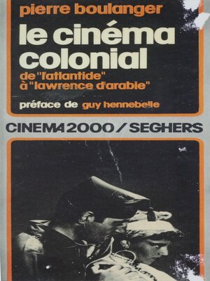 cover image of Le cinéma colonial